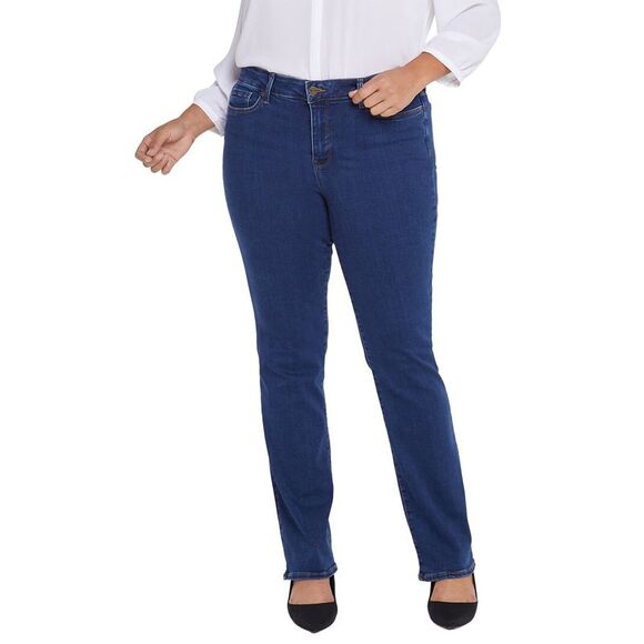 Nydj Womens  Marilyn Quinn Straight Leg Jean - Picture 1 of 3